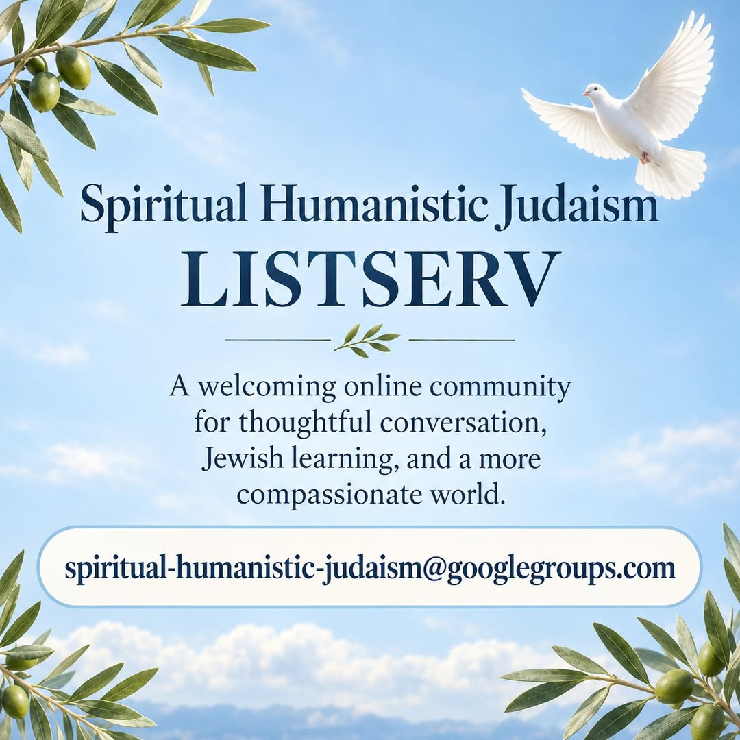 Spiritual Humanistic Judaism Listserv